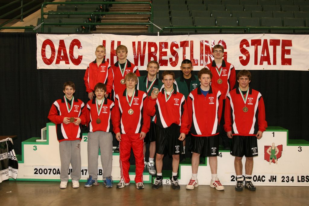 2007 Ohio Junior High State Wrestling Champions