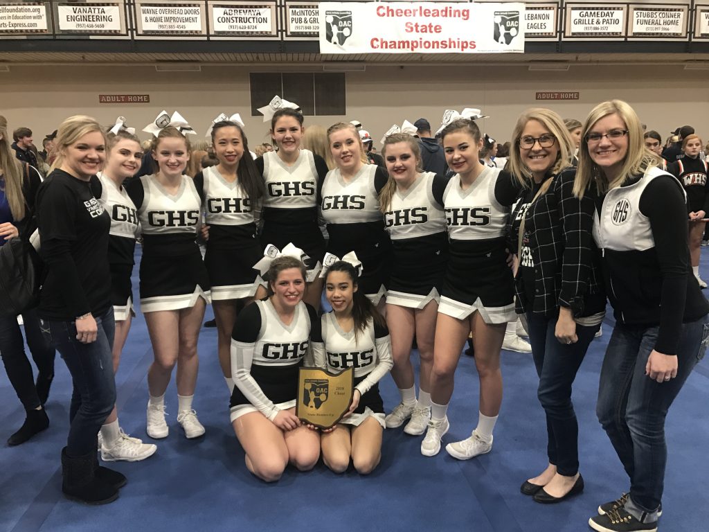2018 Cheerleading State Championship Results