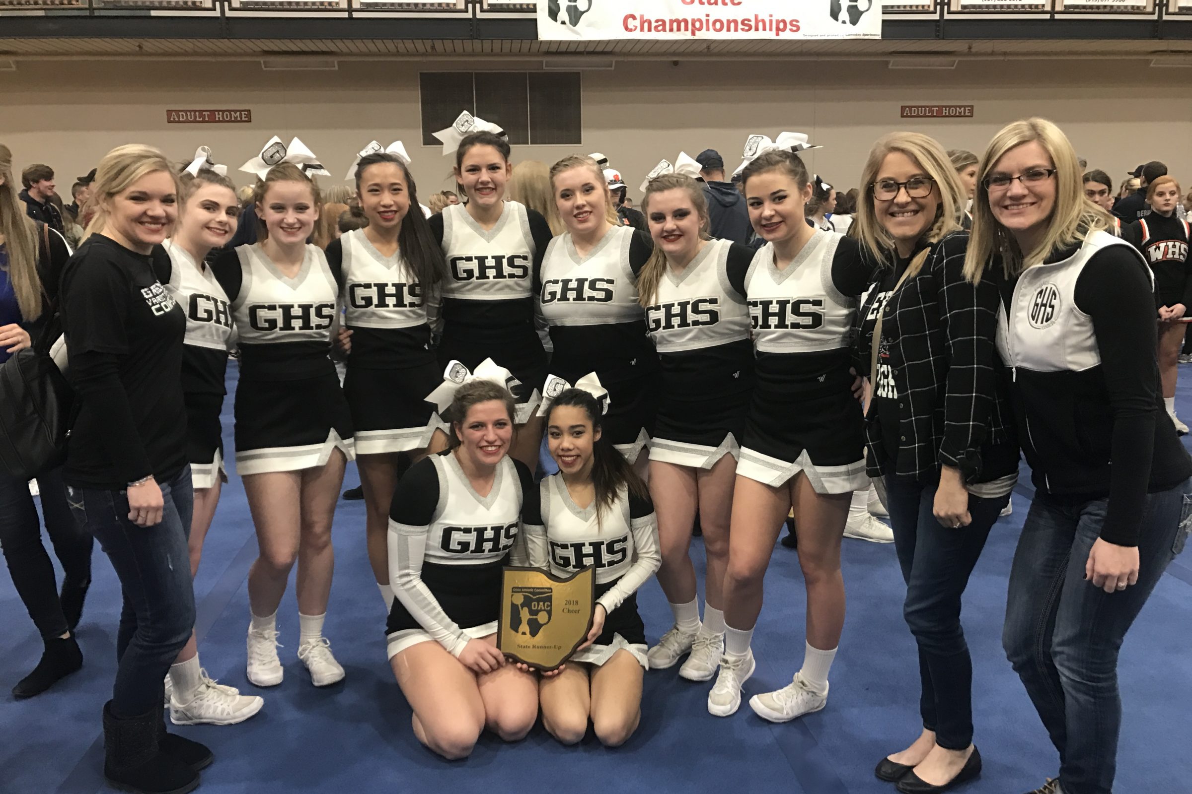 2018 Cheerleading State Championship Results OHIO ATHLETIC COMMITTEE